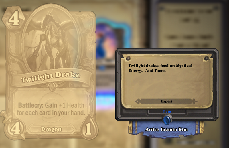 Illustration for article titled Hearthstone Cards Are Funnier Than You'd Expect